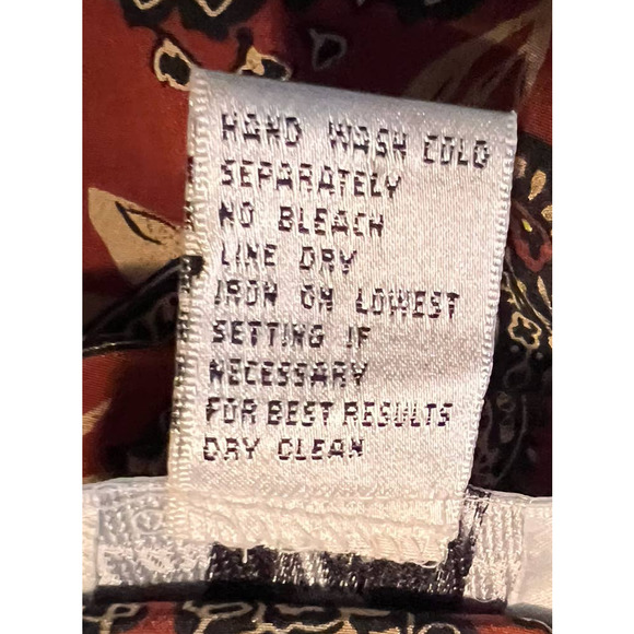 Laura Leigh Ltd Women's Button Front‎ Blouse Size L 25 1/2" Long x 21" PTP - Picture 4 of 4